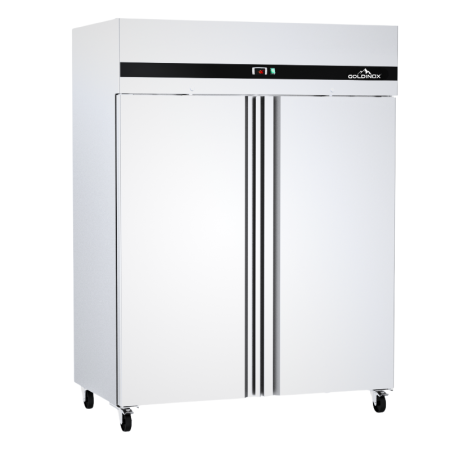 Armoire réfrigérée positive 2 portes GN 2/1 - 1400 Litres PREMIUM - GOLDINOX