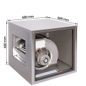 Caisson de ventilation 3790 m³/heure insonorisé PREMIUM - GOLDINOX