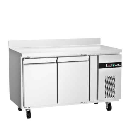 Table réfrigérée adossée Tropicalisée 2 portes PREMIUM - GOLDINOX