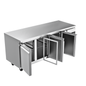 Table réfrigérée Tropicalisée 3 portes PREMIUM - GOLDINOX