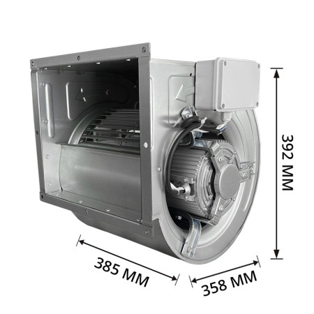 Moteur escargot 2950 m³/heure pour caisson PREMIUM - GOLDINOX