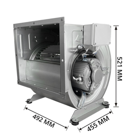Moteur escargot 6250 m³/heure pour caisson PREMIUM - GOLDINOX