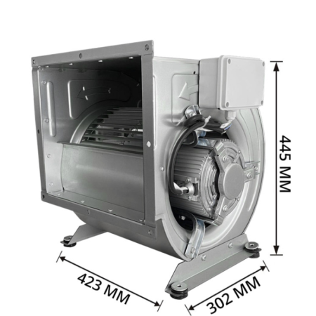 Moteur escargot 3790 m³/heure pour caisson PREMIUM - GOLDINOX