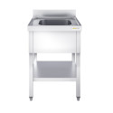 Plonge inox 1 bac - 700 x 600 mm ECO / GOLDINOX 
