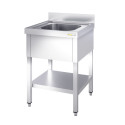 Plonge inox 1 bac - 700 x 600 mm ECO / GOLDINOX 