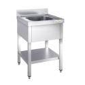 Plonge inox 1 bac - 800 x 600 mm ECO / GOLDINOX 
