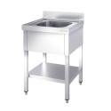 Plonge inox 1 bac - 800 x 600 mm ECO / GOLDINOX 