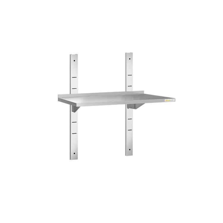 Etagère murale en inox 600x300 mm IDEAL - GOLDINOX