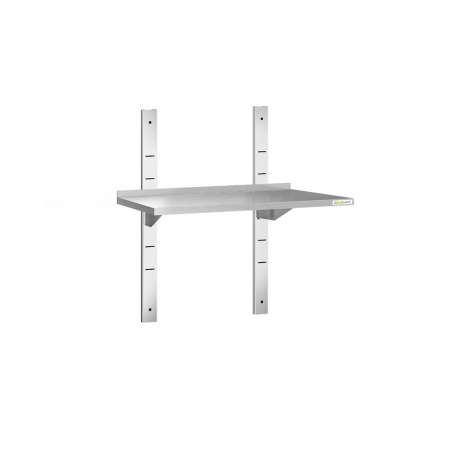 Etagère murale en inox 600 x 400 mm IDEAL - GOLDINOX