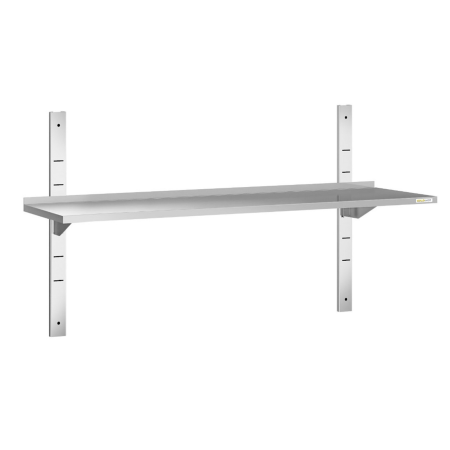 Etagère murale en inox 1400 x 400 mm IDEAL - GOLDINOX