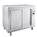 Meuble bas inox chauffant 1200 x 600 mm ECO / GOLDINOX