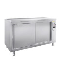 Meuble bas inox chauffant 1400 x 600 mm ECO / GOLDINOX