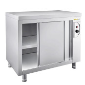 Meuble bas inox chauffant 1200 x 700 mm ECO / GOLDINOX