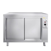 Meuble bas inox chauffant 1200 x 700 mm ECO / GOLDINOX