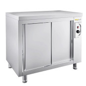 Meuble bas inox chauffant 1200 x 700 mm ECO / GOLDINOX
