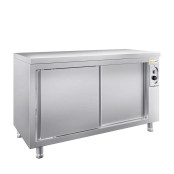 Meuble bas inox chauffant 1600 x 700 mm ECO / GOLDINOX