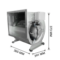 Moteur escargot 2700 m³/heure pour caisson PREMIUM - GOLDINOX