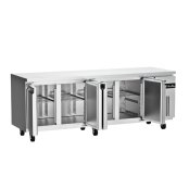 Table réfrigérée Tropicalisée 4 portes IDEAL - GOLDINOX