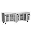 Table réfrigérée Tropicalisée 4 portes IDEAL - GOLDINOX