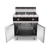 Friteuse électrique professionnelle sur coffre 21 + 21 Litres (20 kW) IDEAL - GOLDINOX