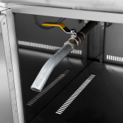 Friteuse électrique professionnelle sur coffre 21 + 21 Litres (20 kW) IDEAL - GOLDINOX