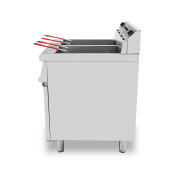 Friteuse électrique professionnelle sur coffre 21 + 21 Litres (20 kW) IDEAL - GOLDINOX