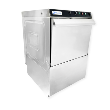 Lave-vaisselle professionnel 500x500mm avec pompe de vidange - GOLDINOX