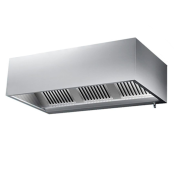 Hotte caisson sans moteur 1000x900x450 mm avec éclairage, filtre et robinet de vidange PREMIUM / GOLDINOX