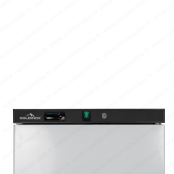 Armoire de congélation noire 1 porte - 600 Litres IDEAL - GOLDINOX