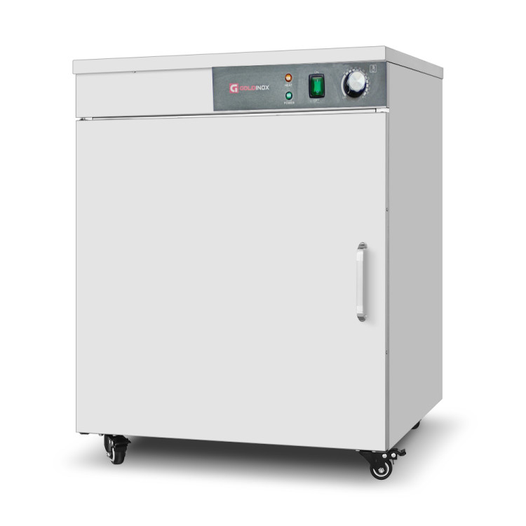 Chauffe-assiettes sur roulettes (120 assiettes) PREMIUM - GOLDINOX