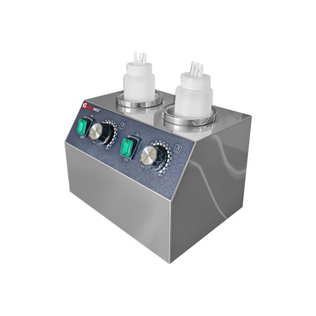 Chauffe-sauce électrique professionnel (2 bouteilles) PREMIUM - GOLDINOX