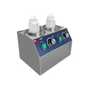 Chauffe-sauce électrique professionnel (2 bouteilles) PREMIUM - GOLDINOX