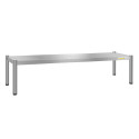 Passe-plat inox 2000 x 350 mm - Hauteur 400 mm ECO / GOLDINOX 