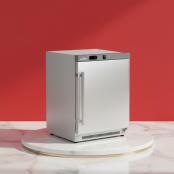 Armoire de congélation inox 1 porte - 200 Litres IDEAL - GOLDINOX