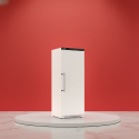 Armoire de congélation blanche 1 porte - 400 Litres IDEAL - GOLDINOX