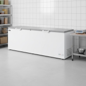 Congélateur coffre 850 Litres (2315 x 750 x 850 mm) sur roulettes PREMIUM / GOLDINOX