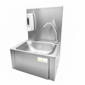 Lave-mains à commande fémorale + Distributeur de savon / GOLDINOX