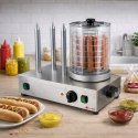 Machine à hot dog professionnelle 4 plots - GOLDINOX