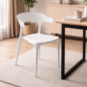 Chaise Lana - Blanc / GOLDINOX