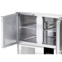 Saladette réfrigérée vitrée compacte 2 portes PREMIUM - GOLDINOX