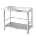 Table de travail en inox Bar 1000x600 mm avec renfort PREMIUM - GOLDINOX