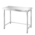 Table de travail en inox Bar 1000x700 mm avec renfort PREMIUM - GOLDINOX