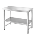Table de travail en inox Bar 1200x500 mm avec renfort PREMIUM - GOLDINOX
