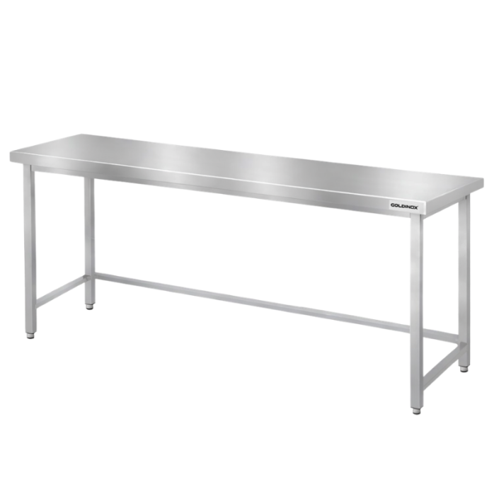 Table de travail en inox Bar 1800x700 mm avec renfort PREMIUM - GOLDINOX