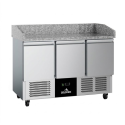 Meuble à pizza réfrigéré 3 portes compact IDEAL - GOLDINOX