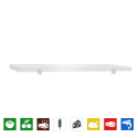 Plaque de découpe blanche 1000x500 mm (Conforme HACCP) PREMIUM - GOLDINOX