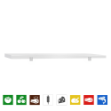 Plaque de découpe blanche 2000x500 mm (Conforme HACCP) PREMIUM - GOLDINOX