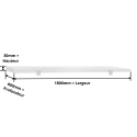 Plaque de découpe blanche 1800x800 mm (Conforme HACCP) PREMIUM - GOLDINOX