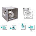 Caisson de ventilation 6250 m³/heure (Triphasé 380V) PREMIUM - GOLDINOX