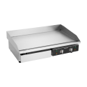 Plancha en acier lisse électrique professionnelle 730x470 mm IDEAL - GOLDINOX